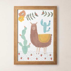 Lámina animalitos alpaca