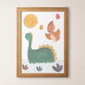 Lámina animalitos dinosaurio
