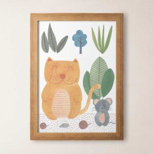Lámina animalitos gato