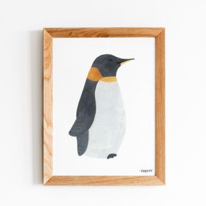 Lámina animalitos pingüino