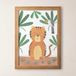 Lámina animalitos tigre