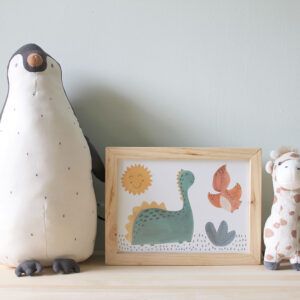 Lámpara quitamiedos con dinosaurio
