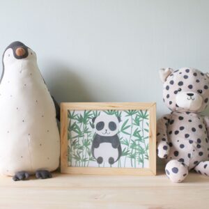 Lámpara quitamiedos con oso panda