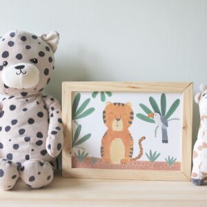 Lámpara quitamiedos con oso tigre